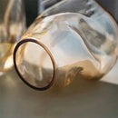 Vaso de Vidro Grosso Forma Irregular