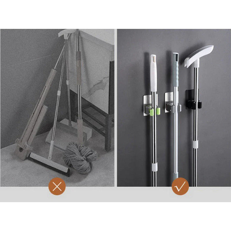 Kit 4 Suportes Ganchos para Pendurar Utensílios