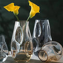 Vaso de Vidro Grosso Forma Irregular