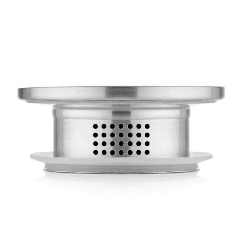 Jarra em Vidro Borossilicato com Tampa de Aço Inox