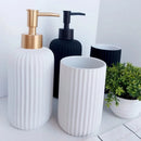 Kit Banheiro Lavabo em Porcelana