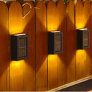 Kit 8 Luminárias LED Arandela Solar