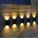 Kit 8 Luminárias LED Arandela Solar