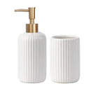 Kit Banheiro Lavabo em Porcelana