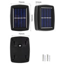 Kit 8 Luminárias LED Arandela Solar