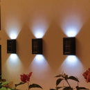 Kit 8 Luminárias LED Arandela Solar