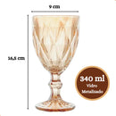 Jogo 6 Taças Diamond Bico de Jaca